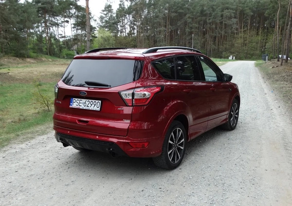 Ford Kuga cena 87900 przebieg: 86300, rok produkcji 2019 z Maszewo małe 154